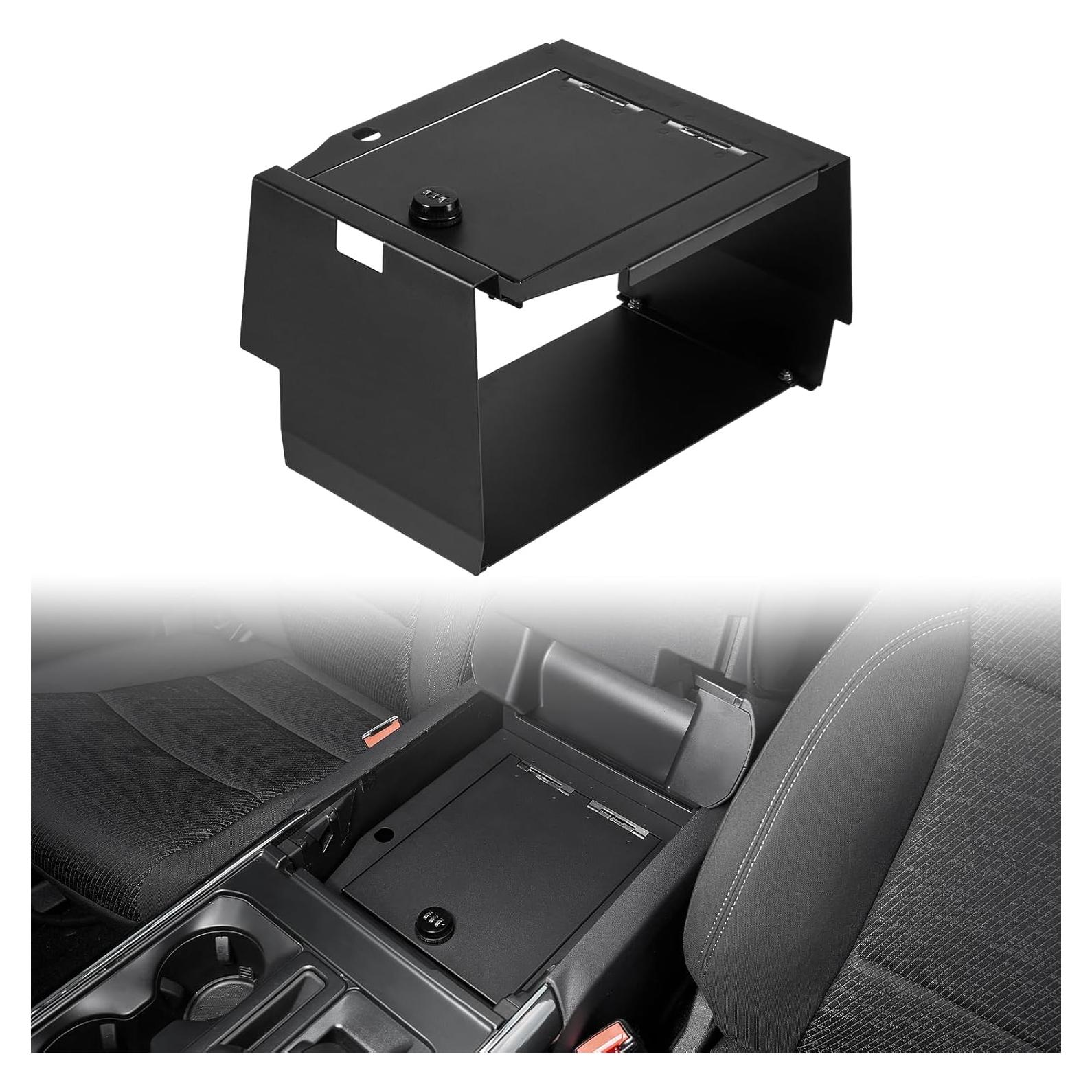Caja de Seguridad JOYTUTUS para Consola Central Ford F150 2021-2025