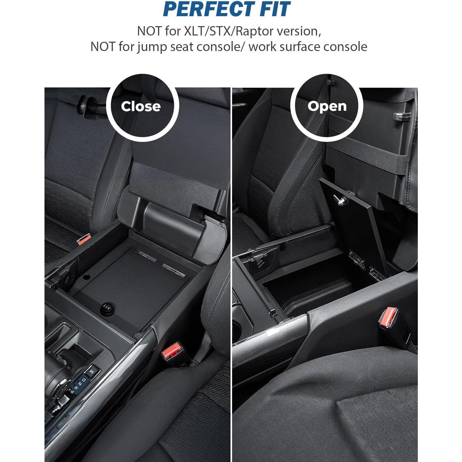 Caja de Seguridad JOYTUTUS para Consola Central Ford F150 2021-2025