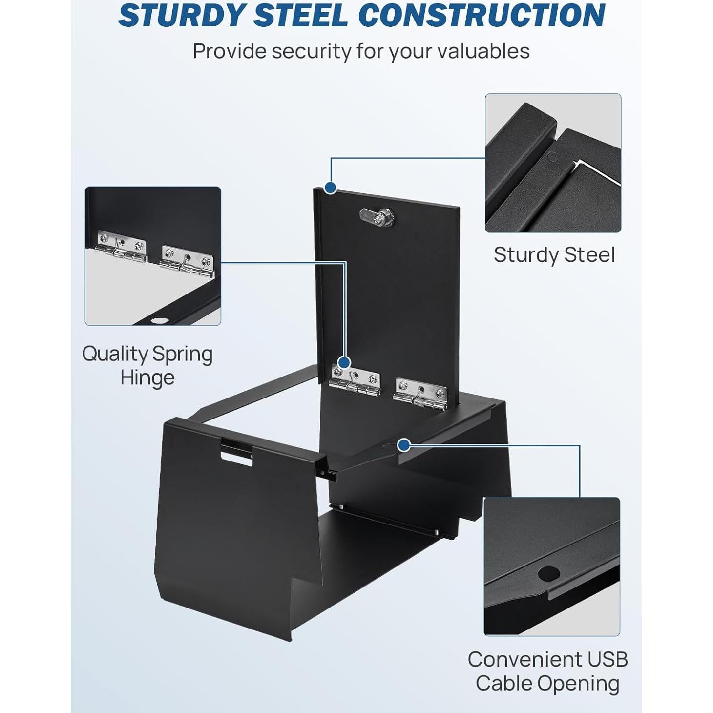 Caja de Seguridad JOYTUTUS para Consola Central Ford F150 2021-2025