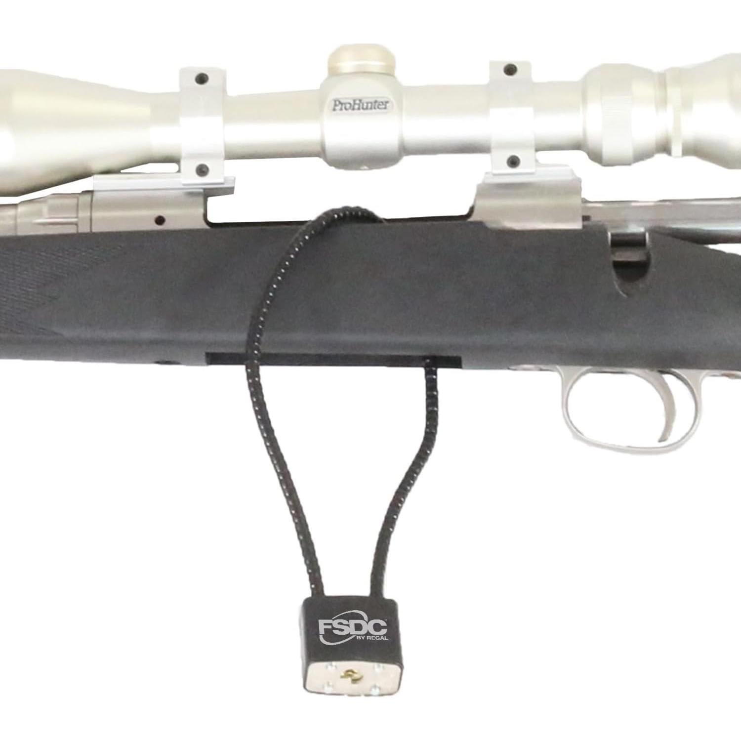 Candado de Cable para Armas FSDC-CL1020RKD 38 cm Negro