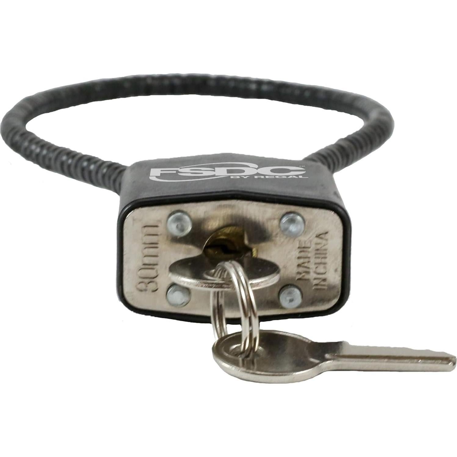 Candado de Cable para Armas FSDC-CL1020RKD 38 cm Negro