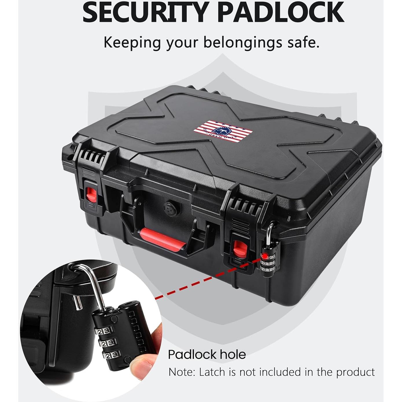 Estuche Duro Kinghardcase para 5 Pistolas y 21 Revistas