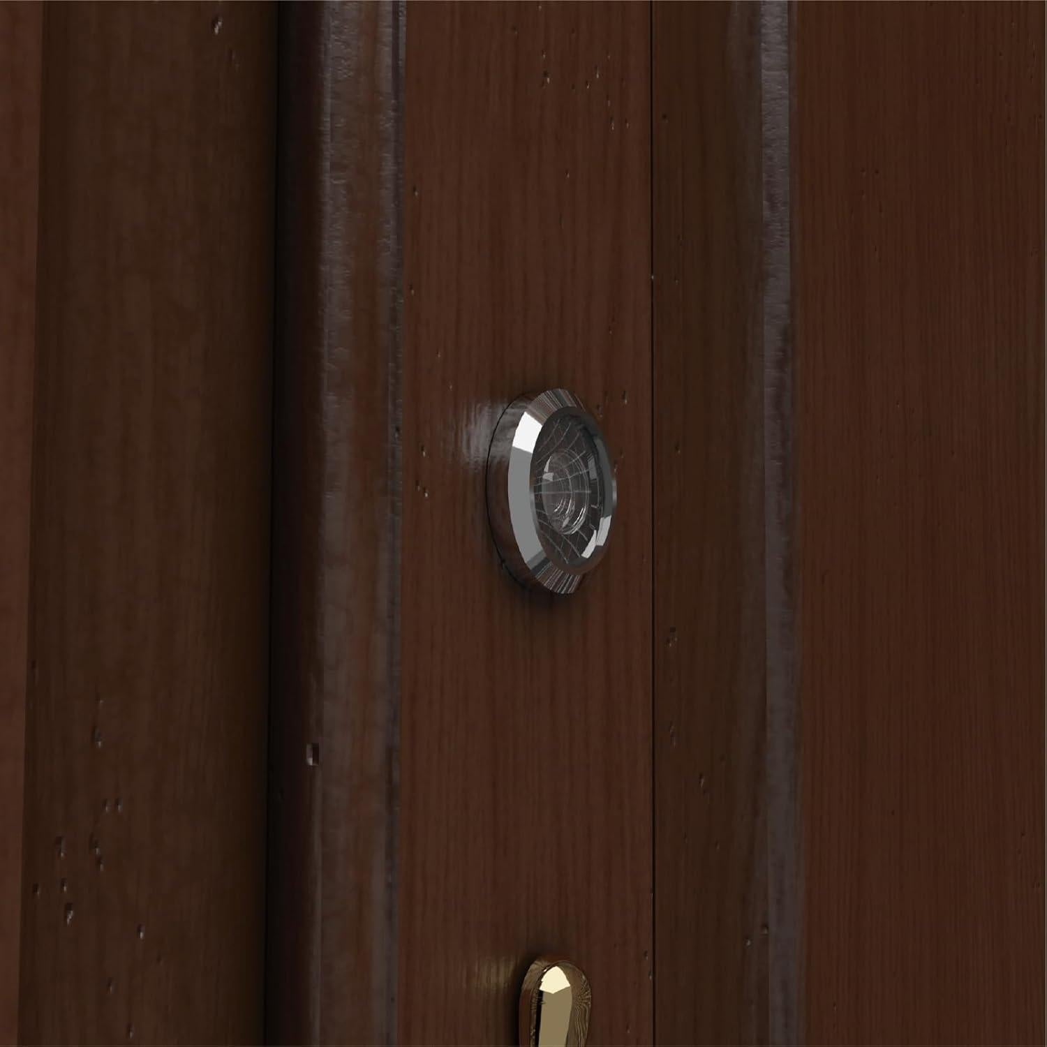 Visor de Mirilla de Puerta 180 Grados TB-SENROCA Cromo Brillante