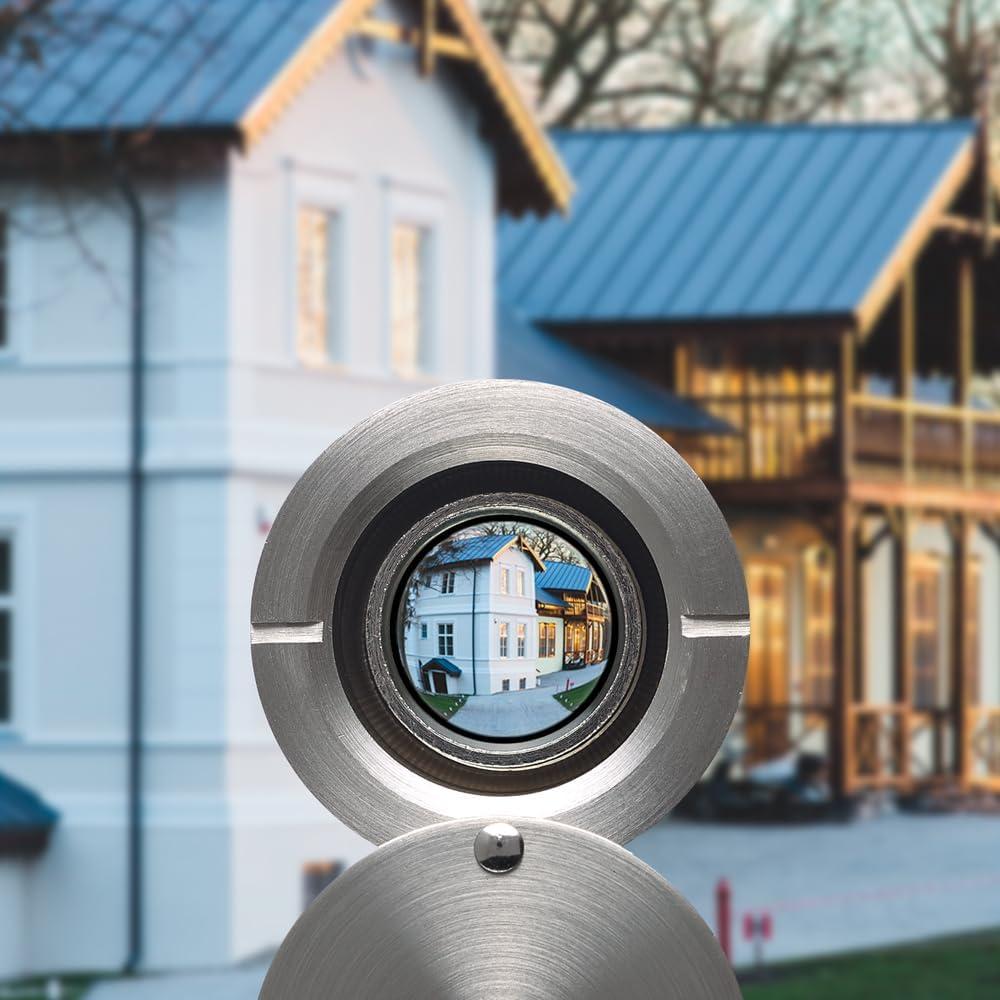 Mirilla de Latón Sólido TOGU TG3828YG-SN 220° con Privacidad