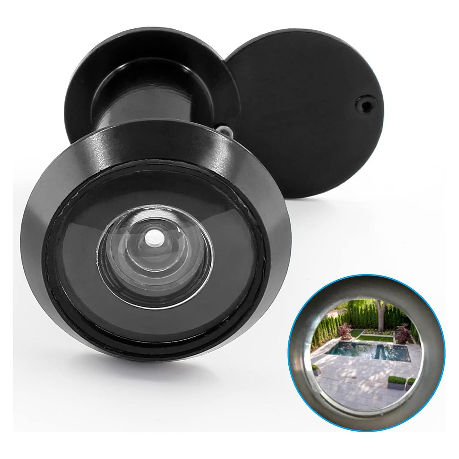 Mirador de Puerta de Seguridad Cionyce 200 Grados Negro 40-75mm