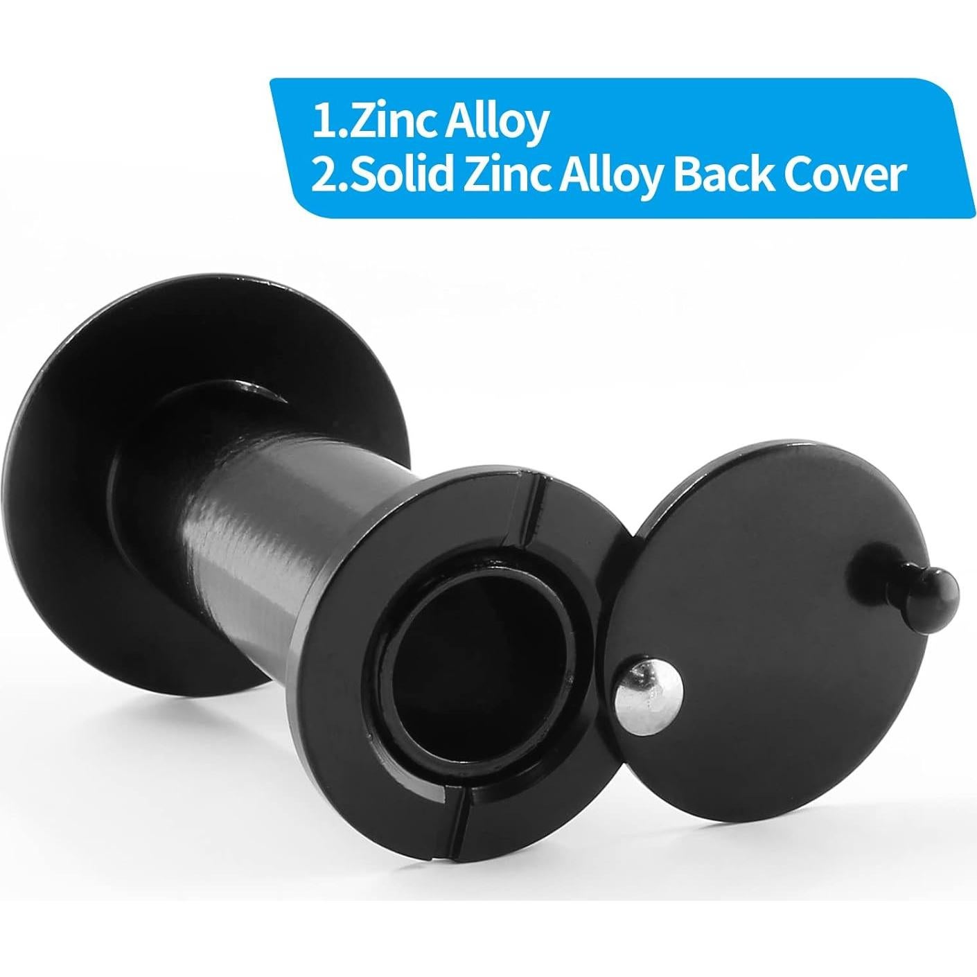 Mirador de Puerta de Seguridad Cionyce 200 Grados Negro 40-75mm