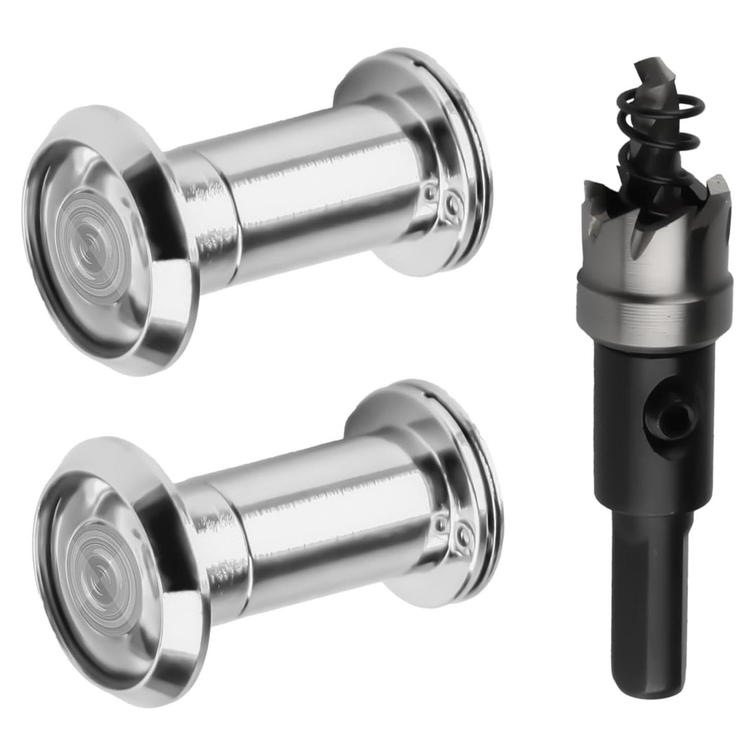 Mirilla de 180 Grados QBXMY7 con Broca 14 mm para Puerta