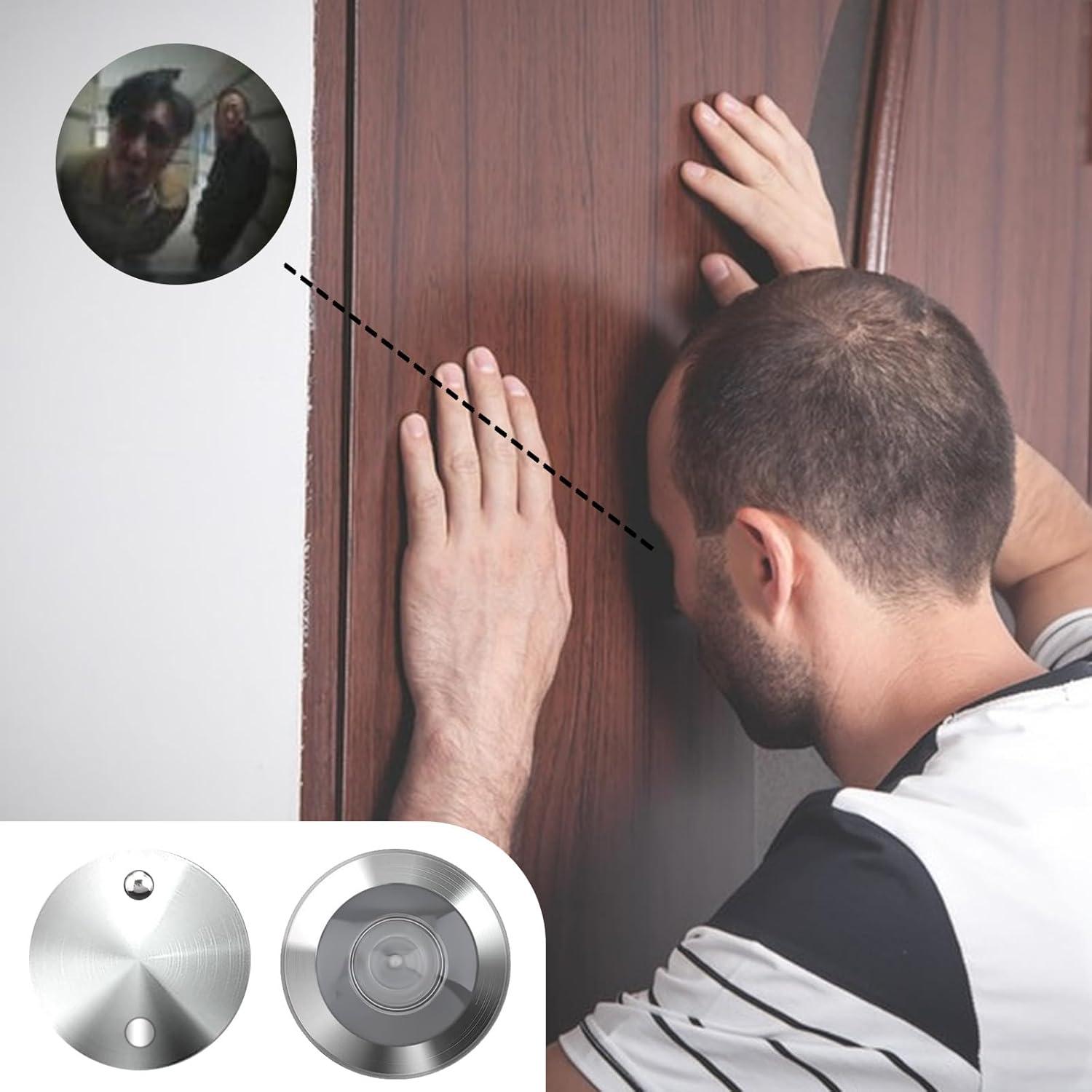 Mirilla de 180 Grados QBXMY7 con Broca 14 mm para Puerta