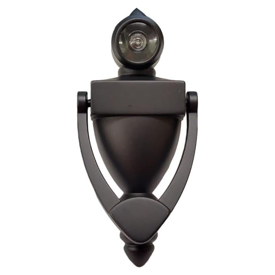 Agujero de puerta QCAA con visor 180° bronce aceitado 14 cm