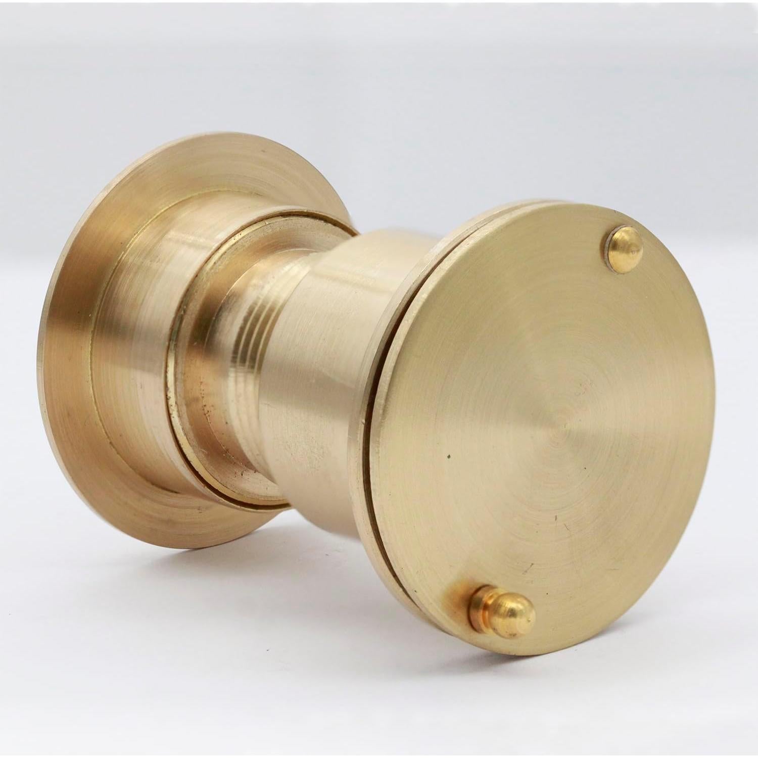 Visor de puerta de seguridad Gunagstar dorado 220° 1 paquete