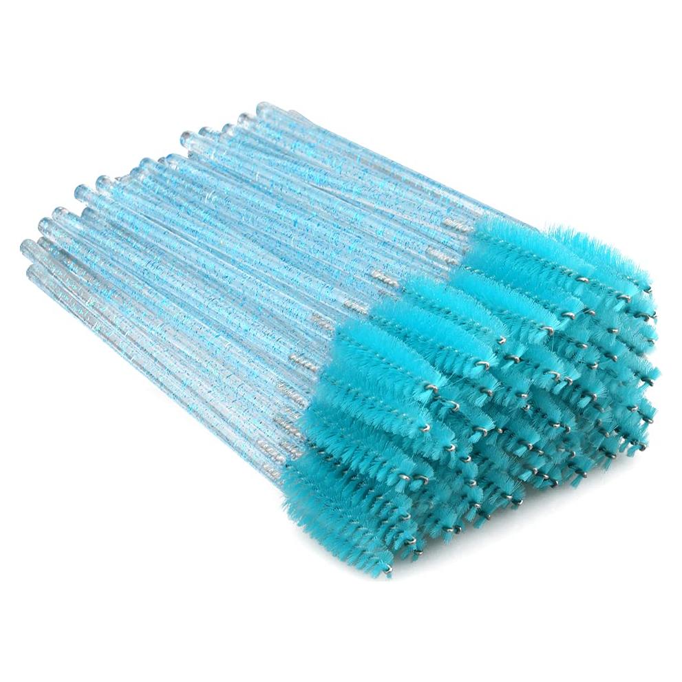 Cepillos de Pestañas G2PLUS 100pcs Desechables Azul Lago