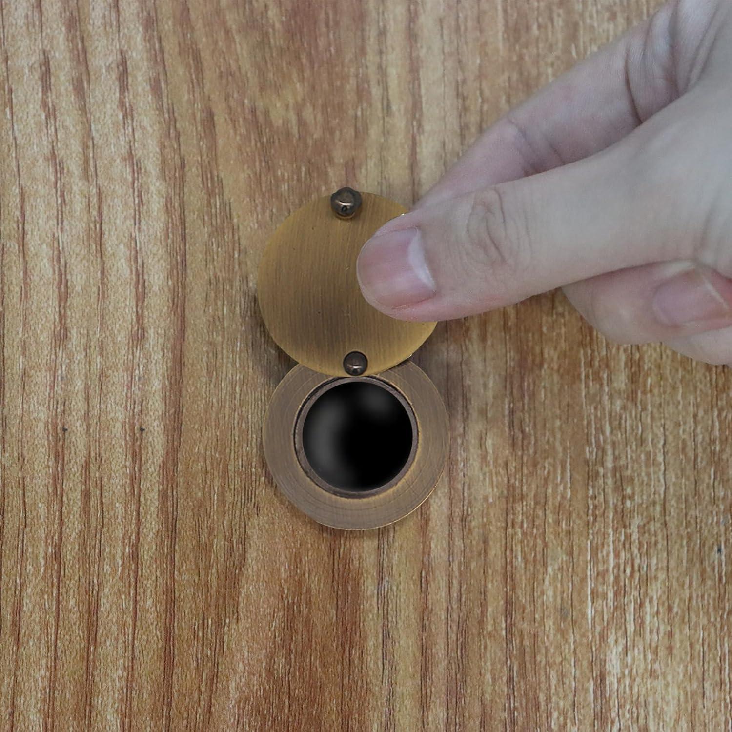 Cubierta de Mirilla de Latón HARDHAWK para Puerta - Bronce