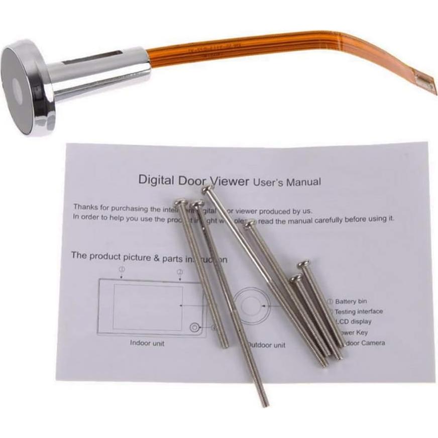 Timbre Digital con Pantalla LCD 3.5" H-come Tech 120°