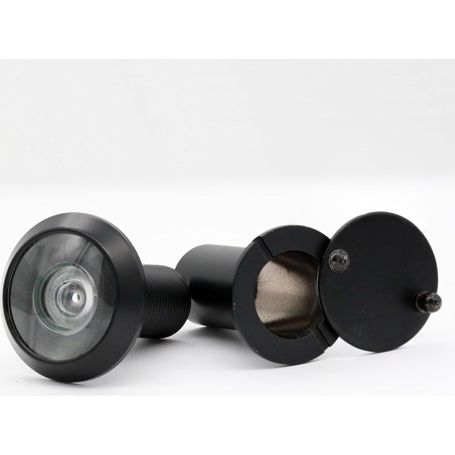 Visor de Puerta Frontal Gunagstar 200 Grados Negro 1 Paquete