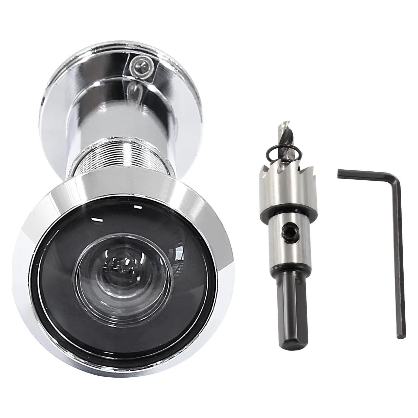 Mirilla de Puerta Waziaqoc Níquel Cepillado Ajustable 3.9-5.9cm