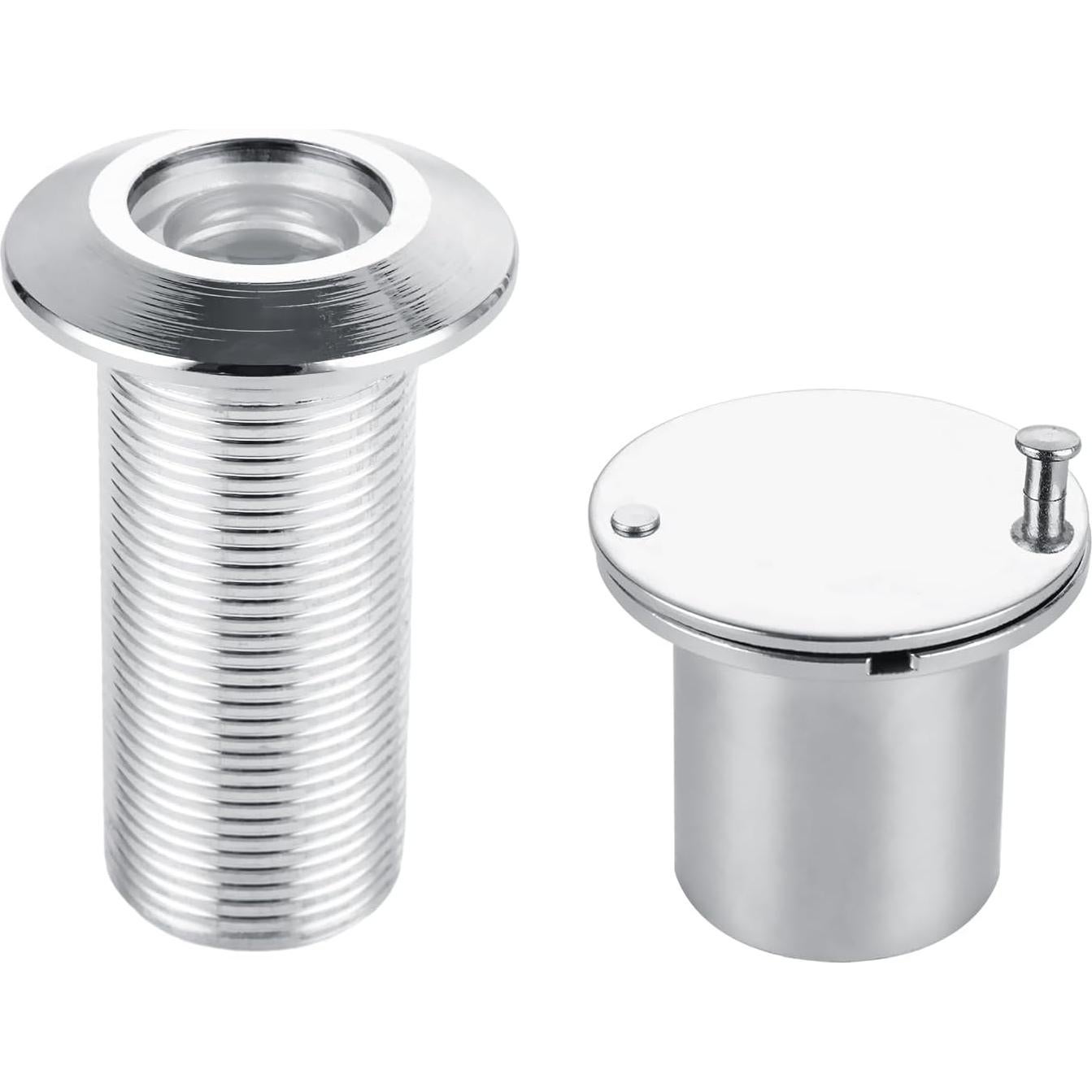 Paquete de 4 Mirillas de 220 Grados LDXDRU para Puertas de 52-78mm