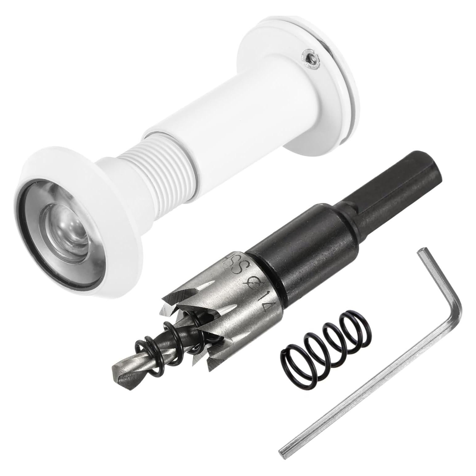 Mirilla de Puerta PATIKIL 180 Grados Cobre con Broca 14mm