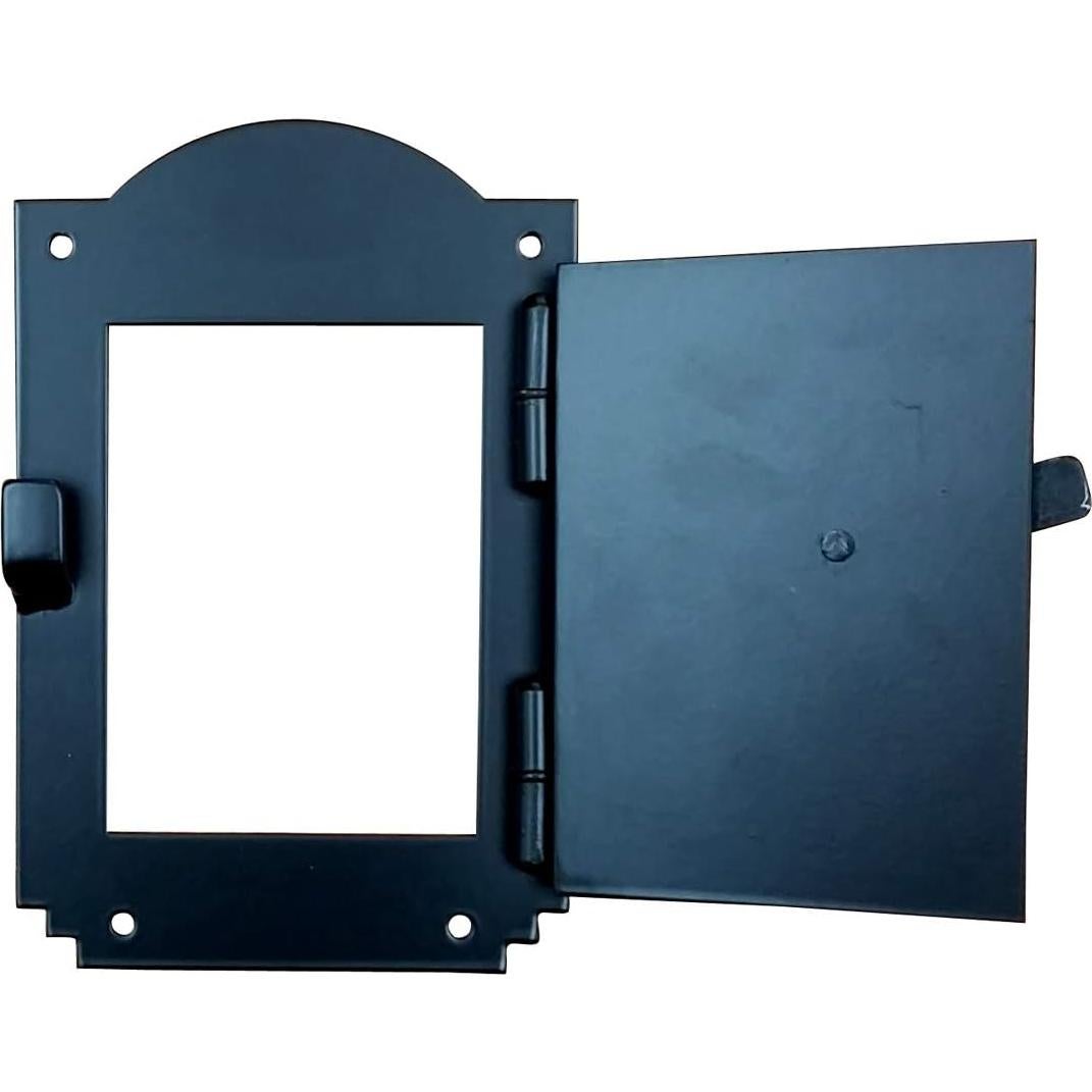 Rejilla de puerta arqueada Wild West Hardware negra