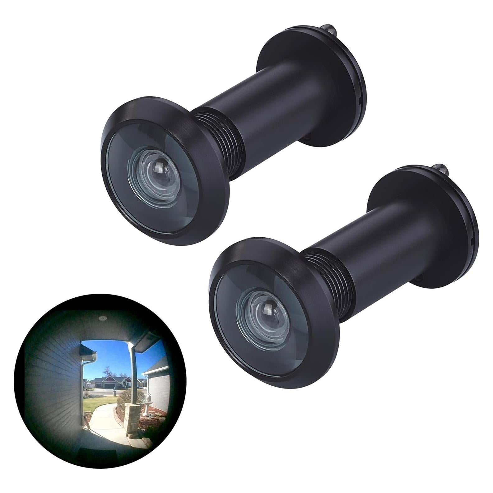 Mirilla de Latón Macizo TOGU TG3016YG-BC con Lente HD 220°