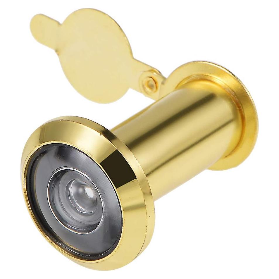 Mirador de Puerta Latón Dorado 220 Grados 37-55mm uxcell