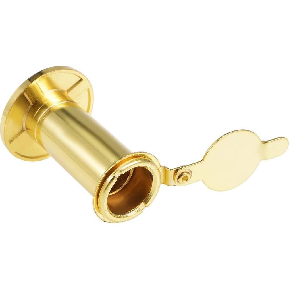 Mirador de Puerta Latón Dorado 220 Grados 37-55mm uxcell