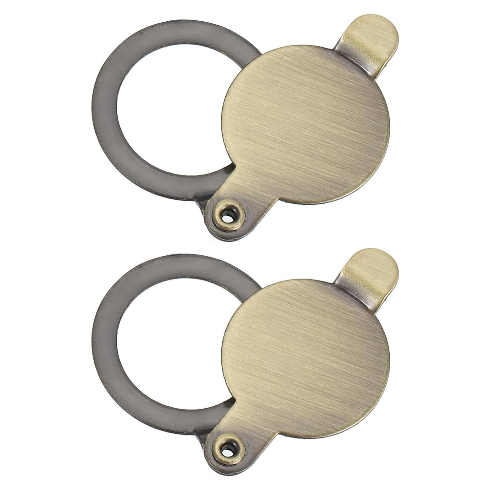 Cubierta de Mirilla PATIKIL 16mm Bronce 2pcs para Seguridad