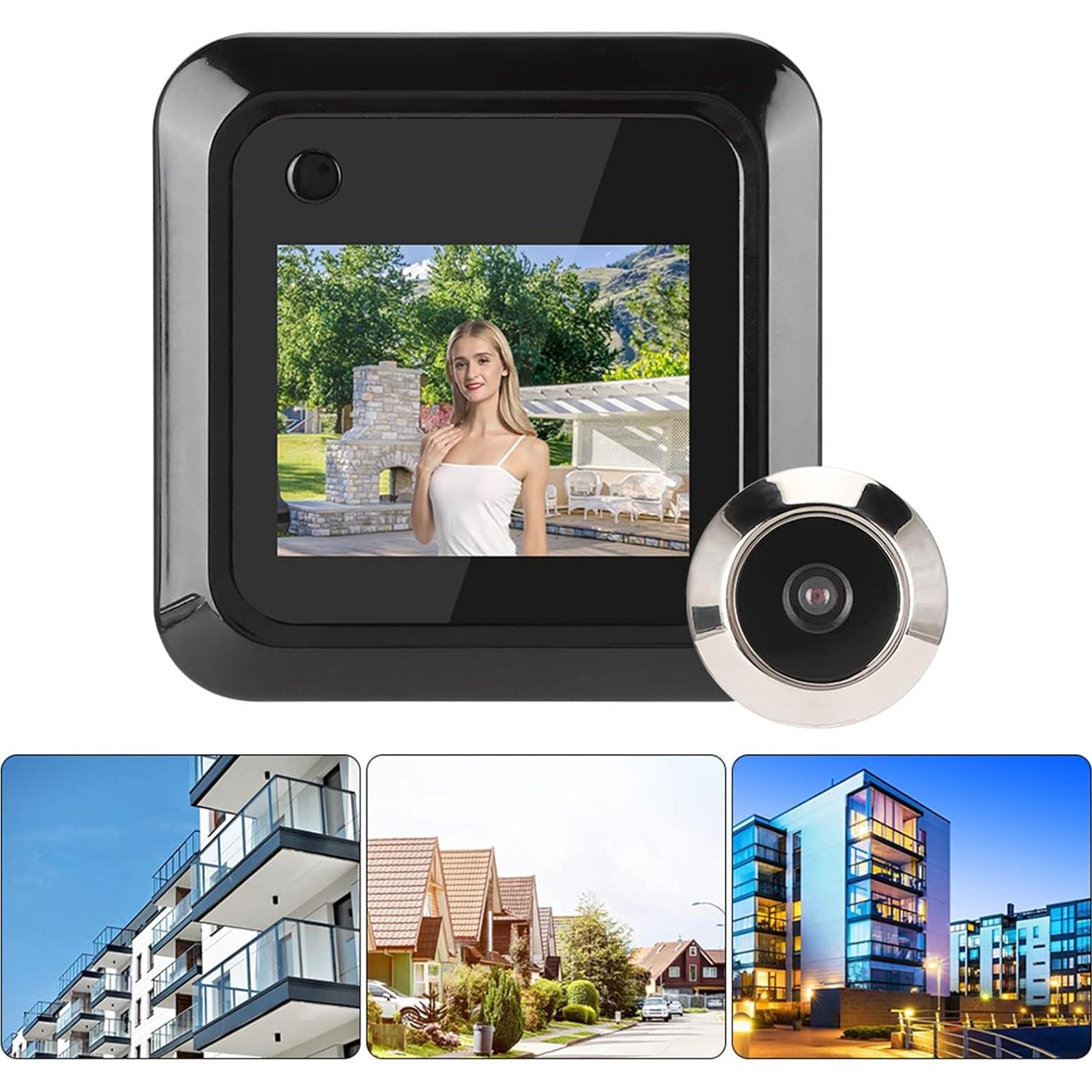 Visor de Puerta Digital Genérico 2.4" Pantalla TFT LCD 0.3MP