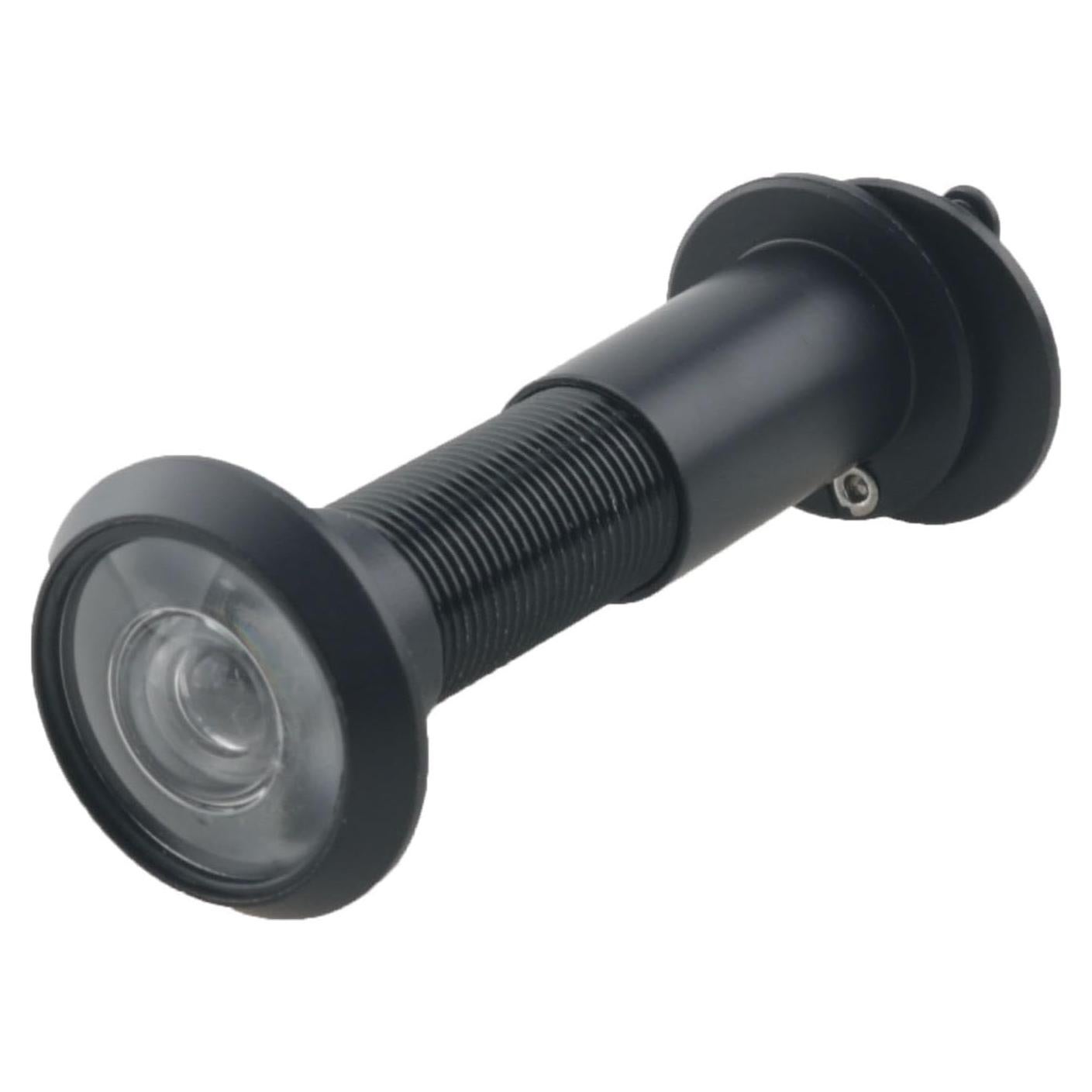 Mirador de Puerta WELWIK 180 Grados Ajustable Seguridad Negro