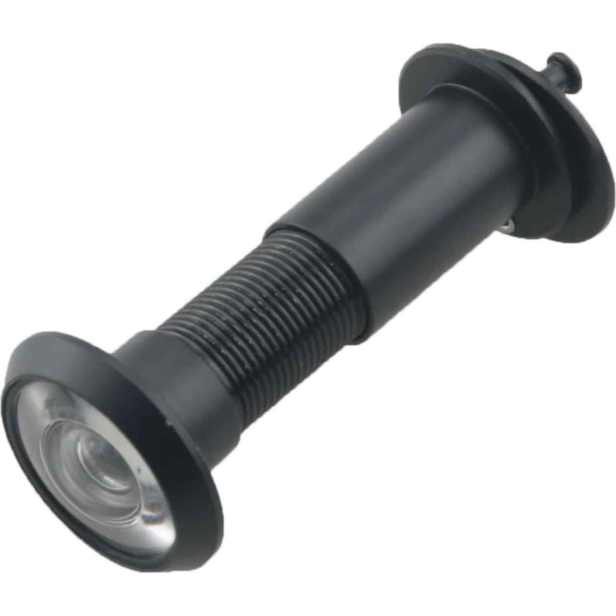 Mirador de Puerta WELWIK 180 Grados Ajustable Seguridad Negro