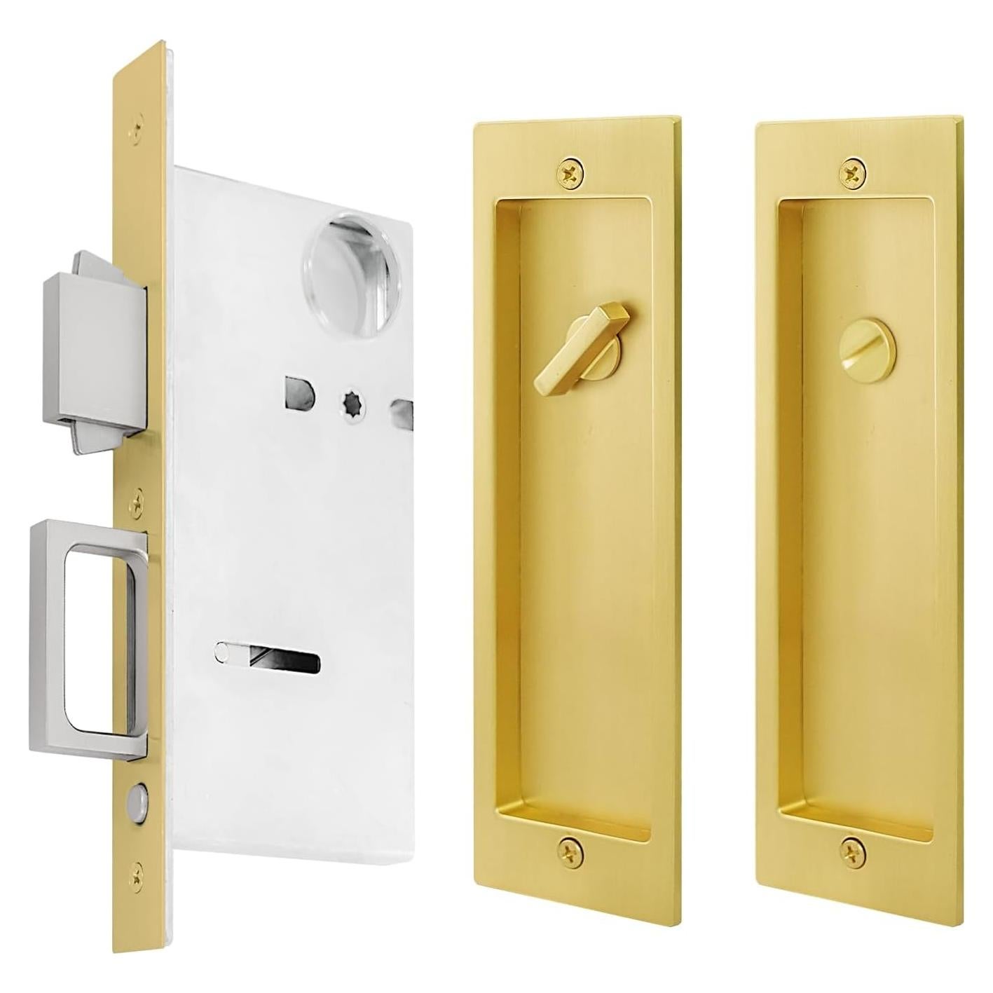 Cerradura de Privacidad Senharvest para Puerta Corredera Oro