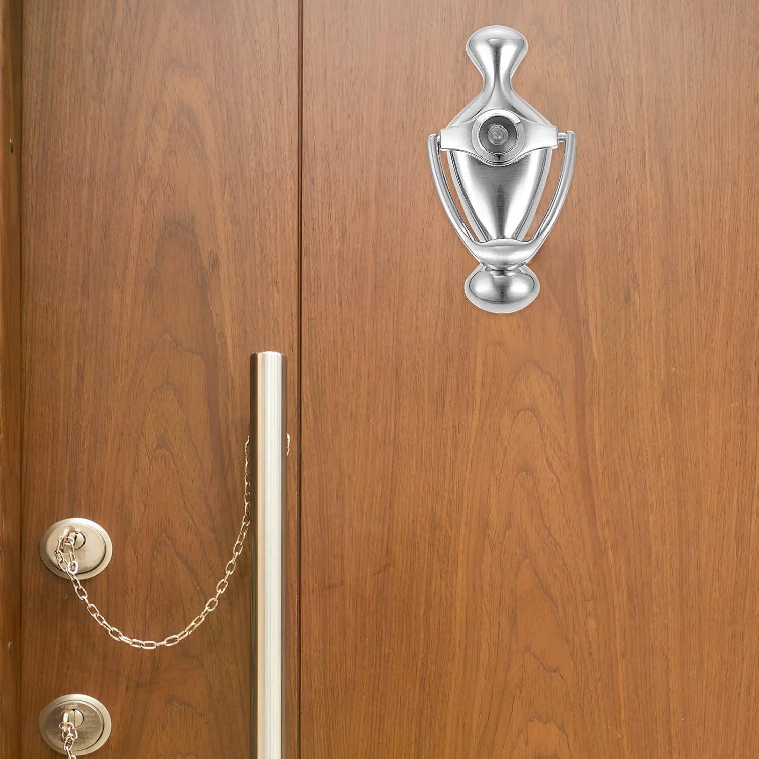 Aldaba de puerta Housoutil con mirilla y visor 160°