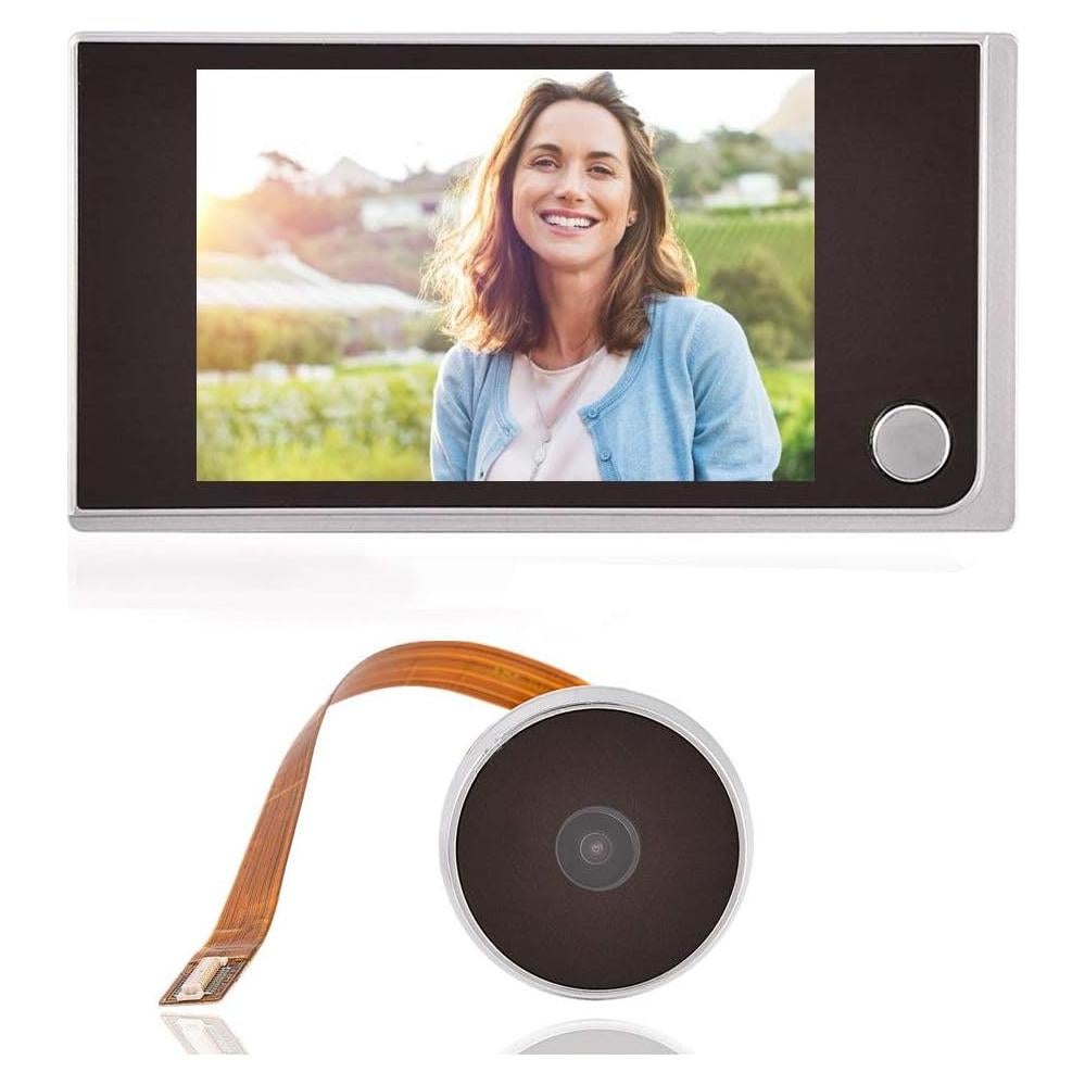 Visor Digital de Ojo de Puerta Zerone 3.5" HD 480x320p 120°