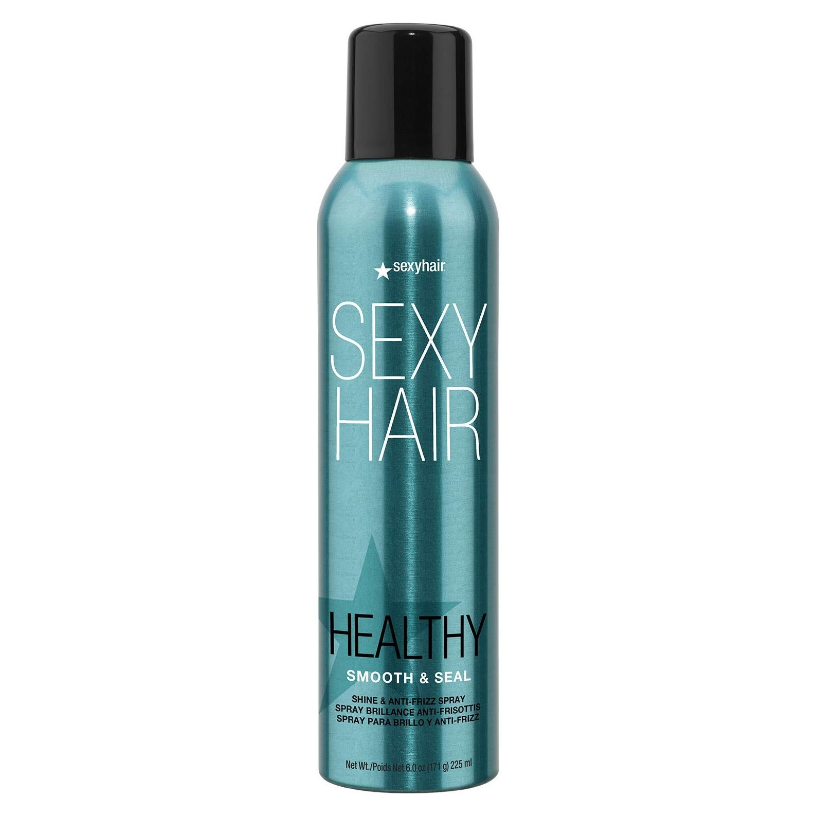 Spray Antifrizz SexyHair Suave y Sella 177 ml Brillo