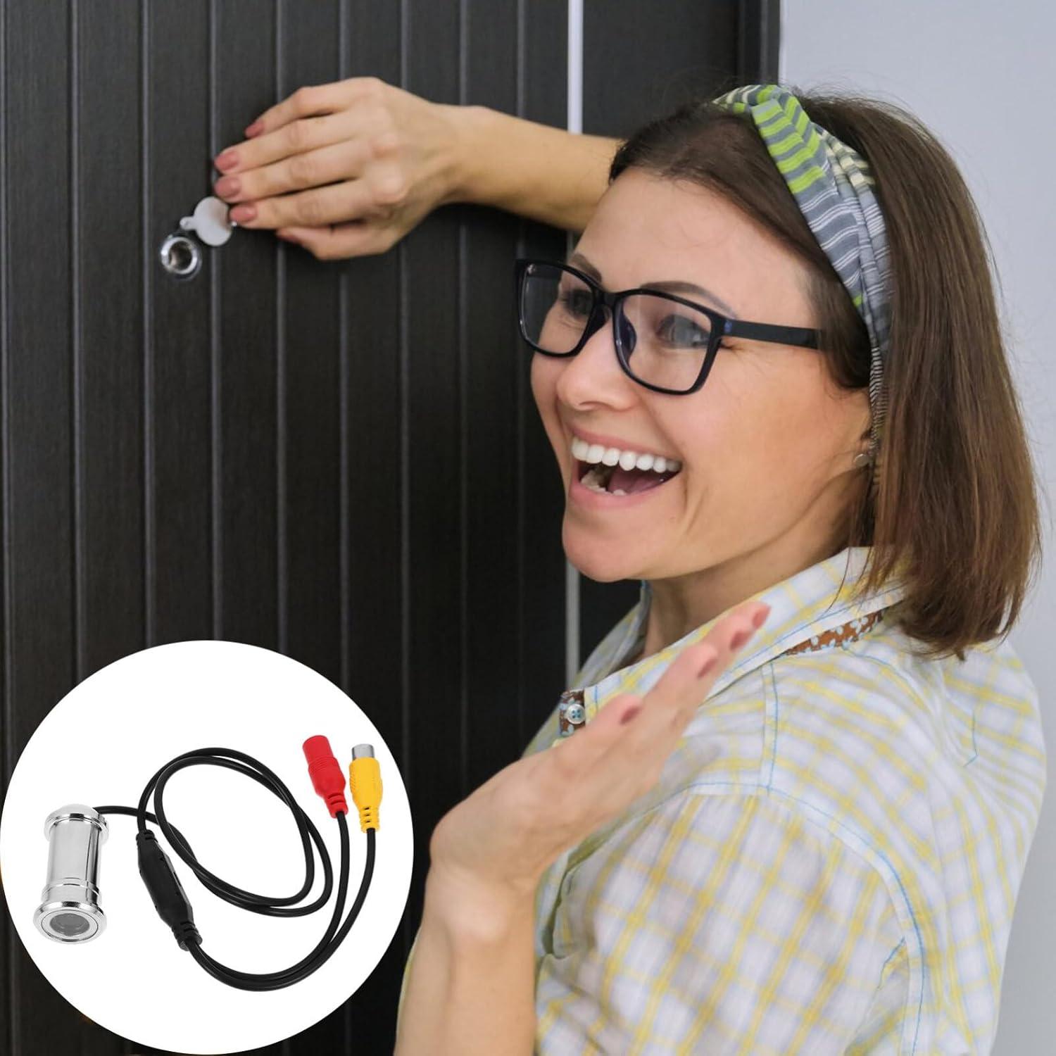 Cámara de Video Ojo de Puerta Genérico 1080p Metal 60x2.2cm