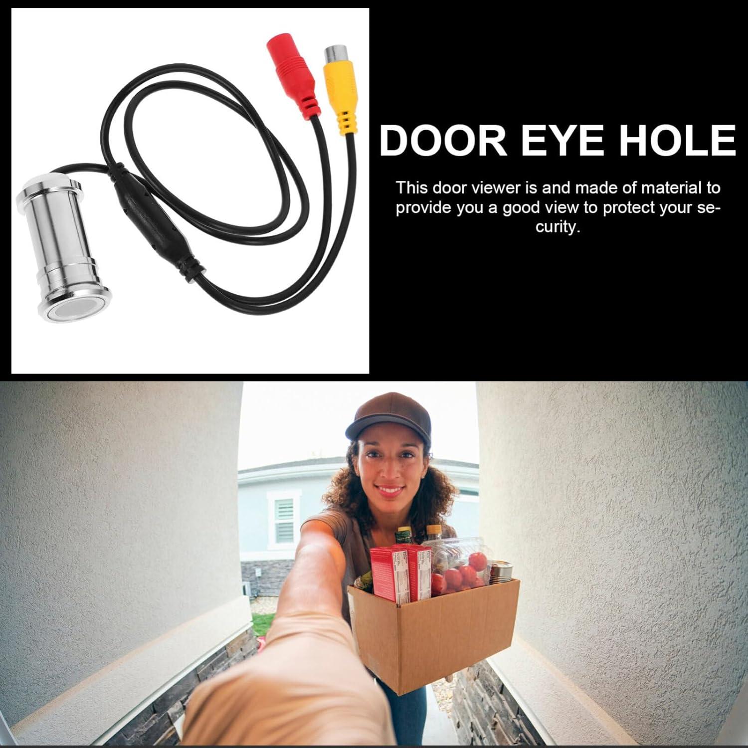 Cámara de Video Ojo de Puerta Genérico 1080p Metal 60x2.2cm