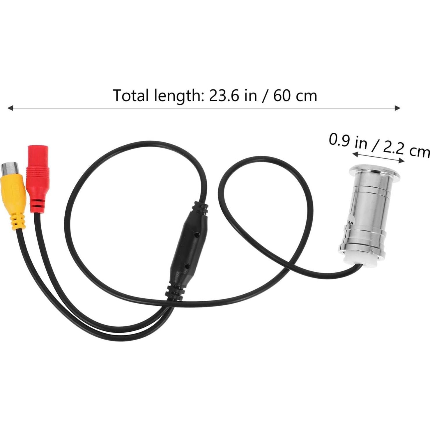 Cámara de Video Ojo de Puerta Genérico 1080p Metal 60x2.2cm
