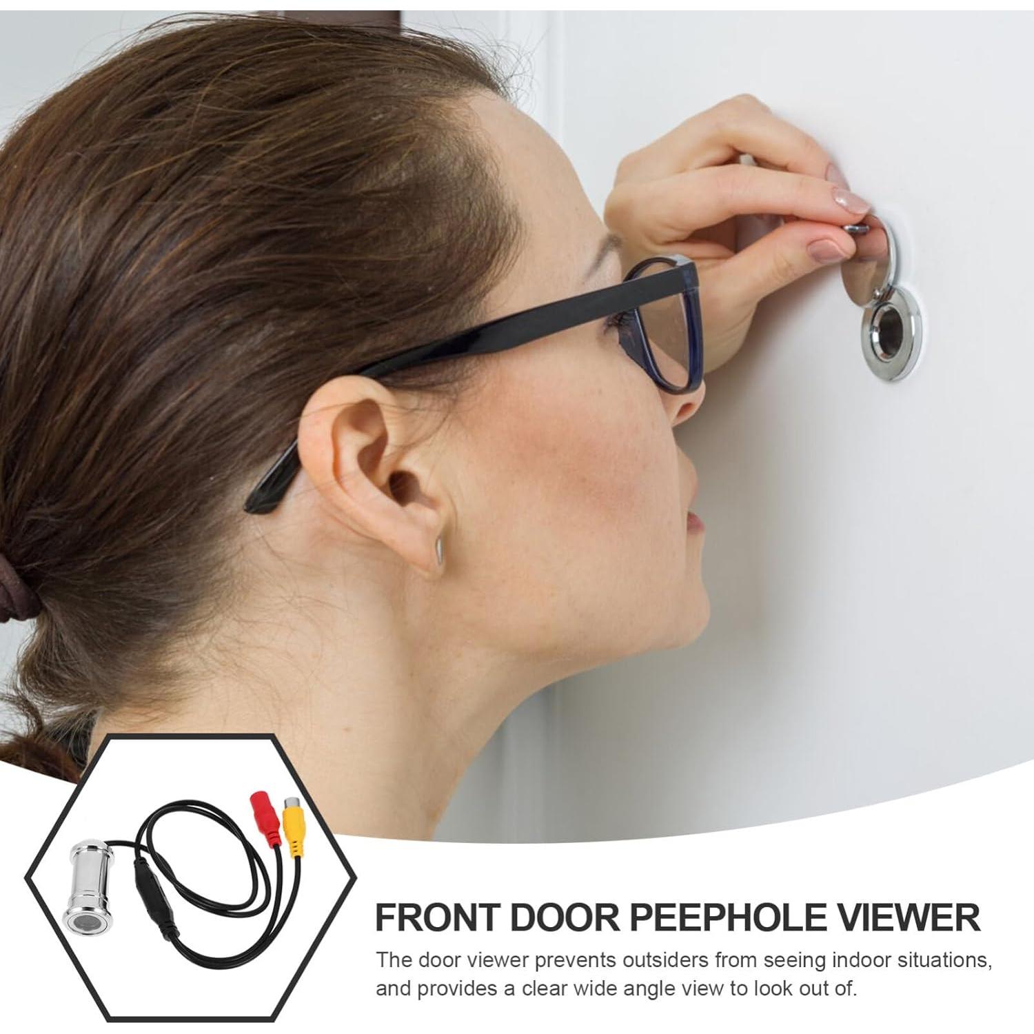 Cámara de Video Ojo de Puerta Genérico 1080p Metal 60x2.2cm