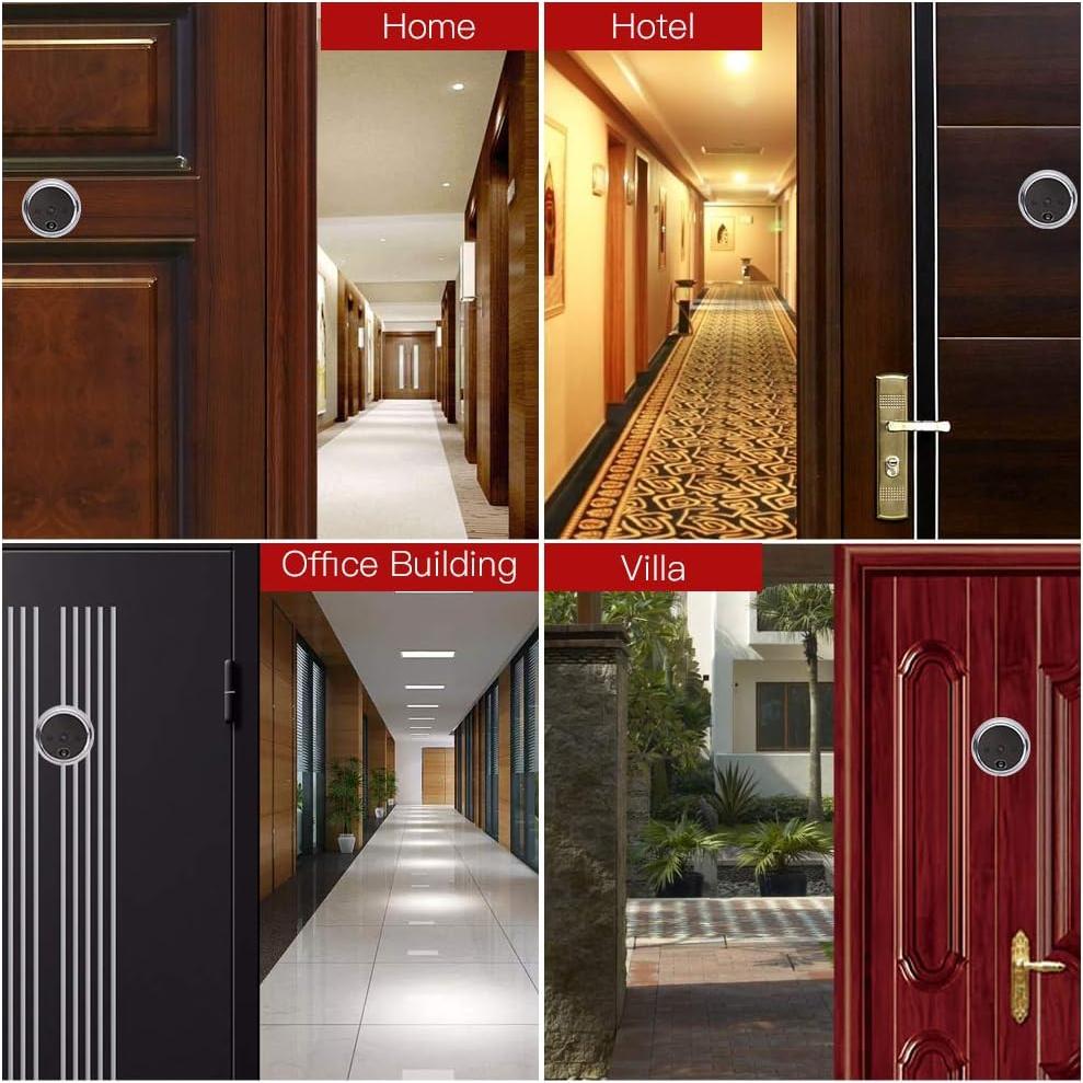 Visor Digital de Puerta NAIERDI 3" LCD con Visión Nocturna IR