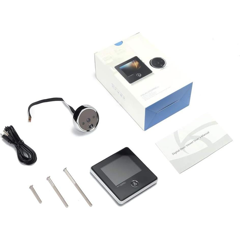 Visor Digital de Puerta NAIERDI 3" LCD con Visión Nocturna IR