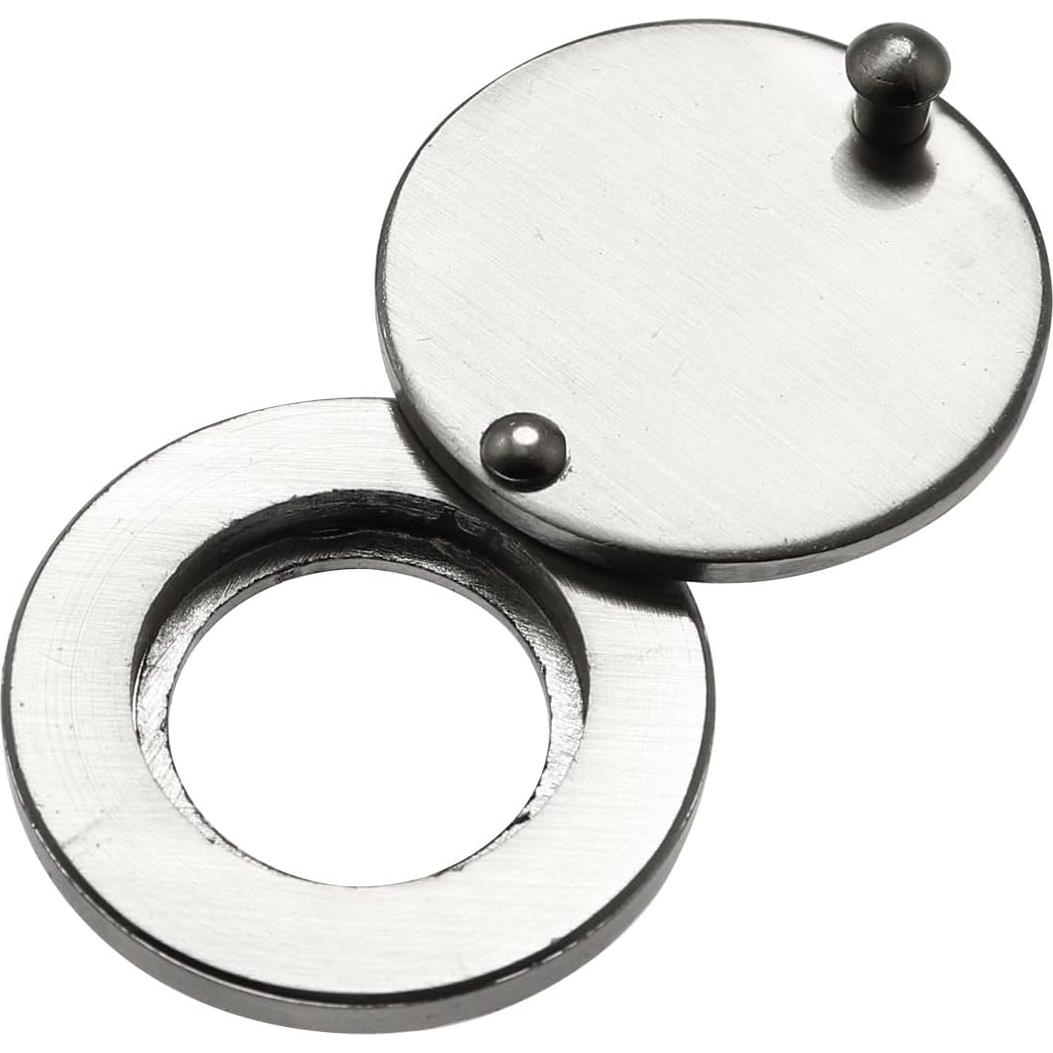 Cubierta de Privacidad Maxmoral para Mirilla de Latón Plateado