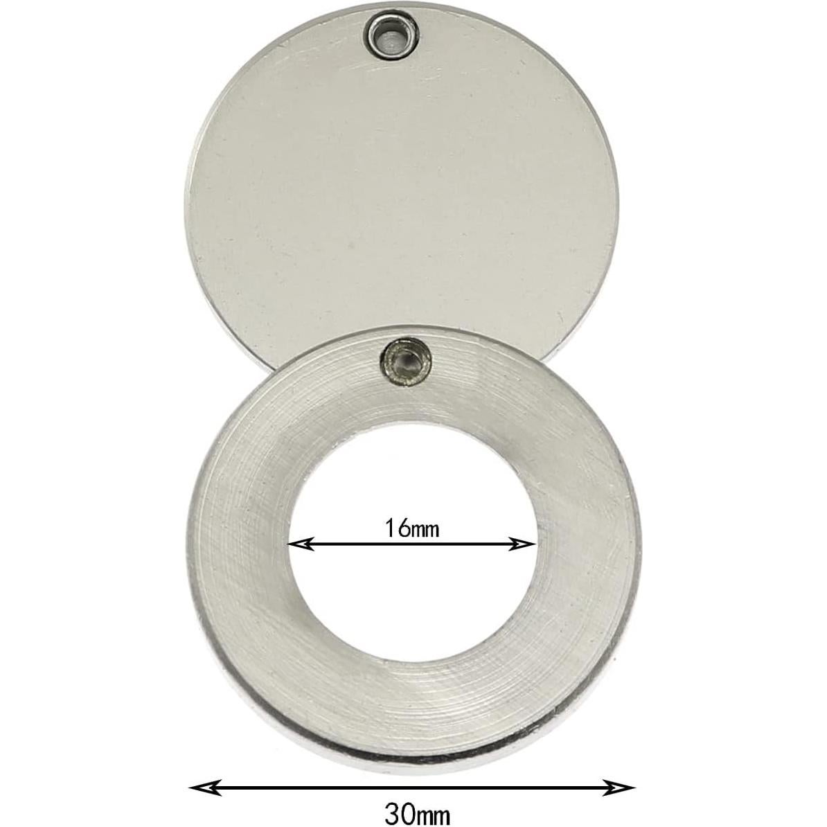 Cubierta de Privacidad Maxmoral para Mirilla de Latón Plateado