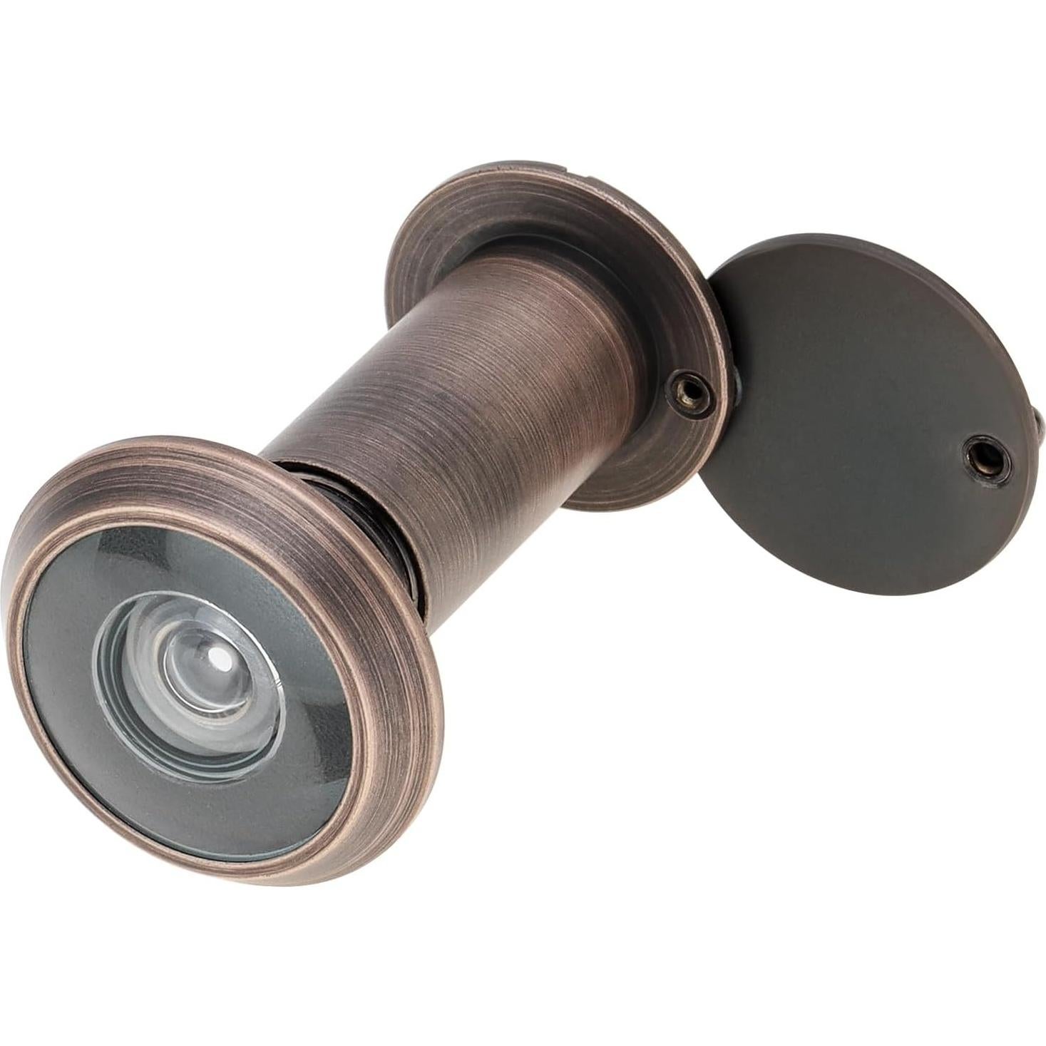 Mirilla de Puerta de Latón Sólido 200 Grados con Privacidad