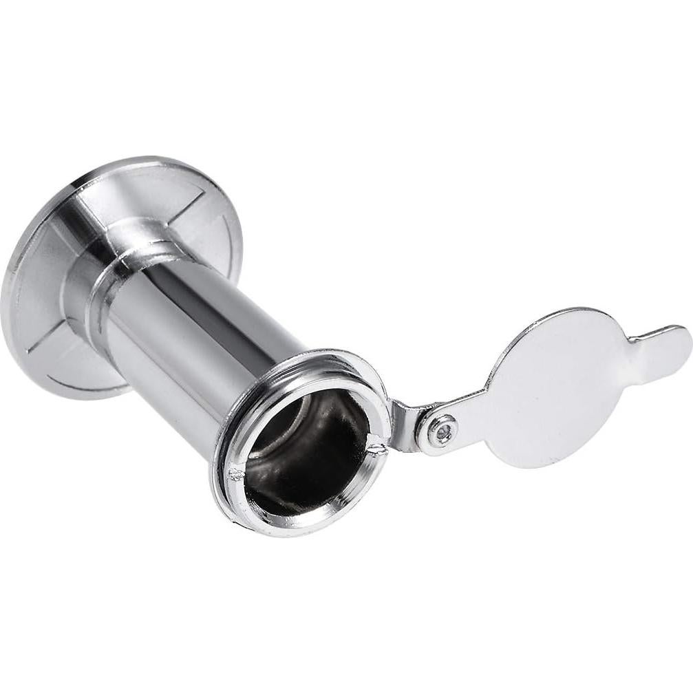 Mirador de Puerta uxcell de Latón 220 Grados Cromo Pulido 3 Piezas