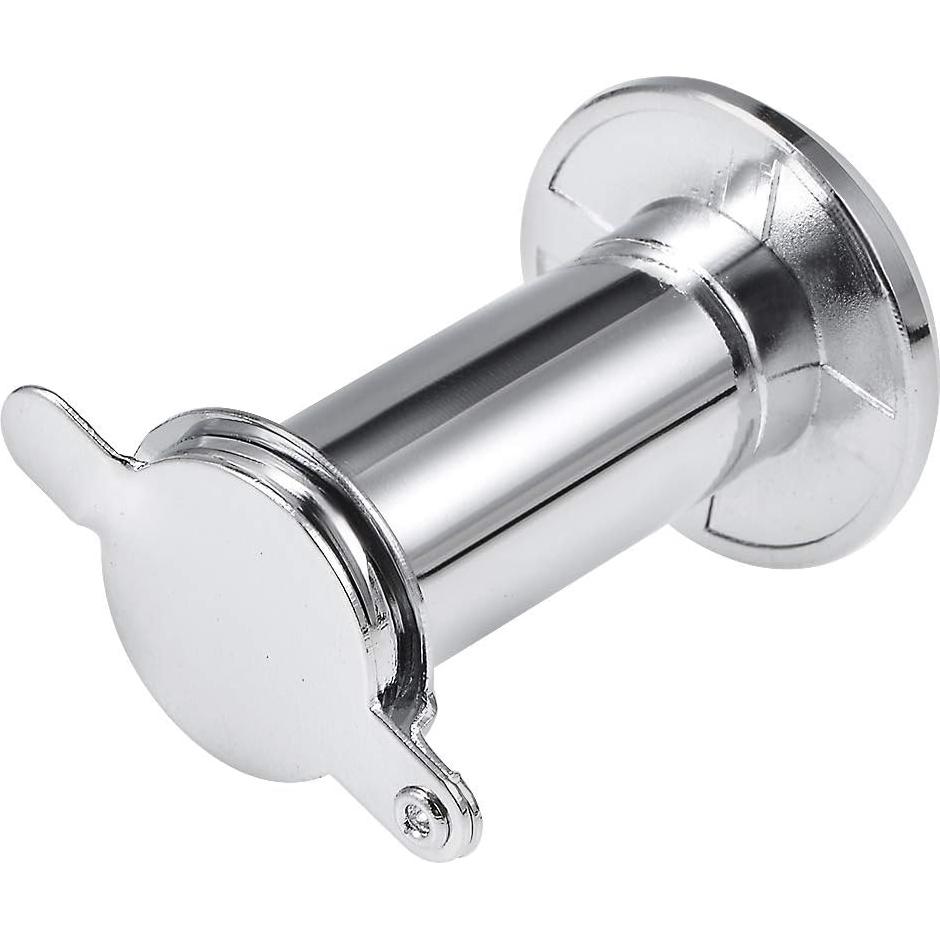 Mirador de Puerta uxcell de Latón 220 Grados Cromo Pulido 3 Piezas