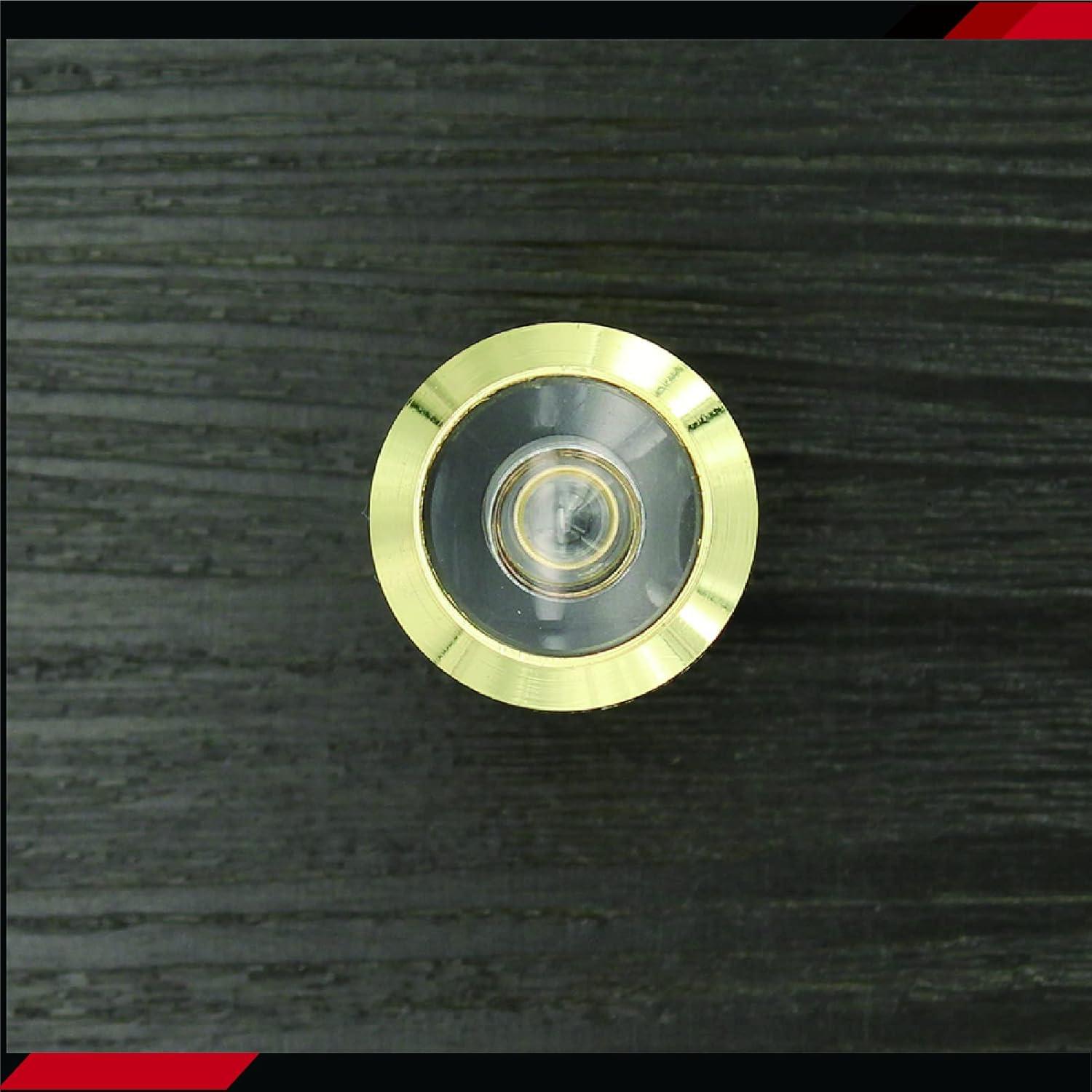 Visor de puerta HD 180° Wenzhou de latón brillante