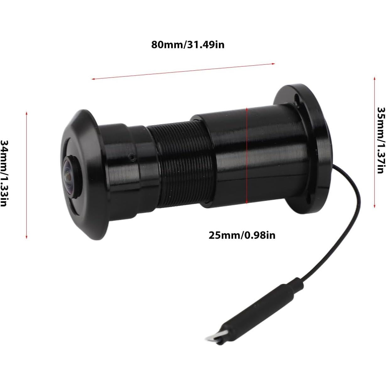 Cámara de Mirilla Inteligente Banapoy 1080P 180° con APP