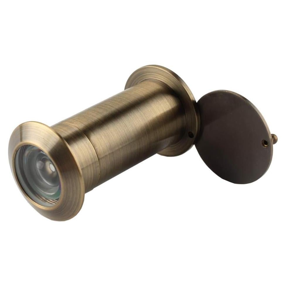 Mirador de Puerta de Seguridad MuLuo 220 Grados Latón 28mm Bronce Verde