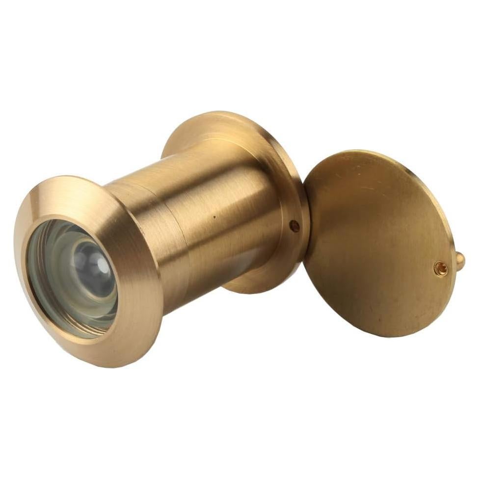 Mirador de Puerta de Seguridad Muluo 220° Latón Dorado 28mm