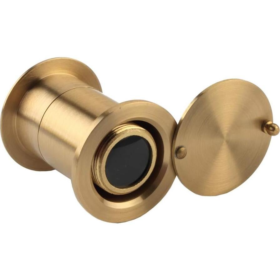 Mirador de Puerta de Seguridad Muluo 220° Latón Dorado 28mm