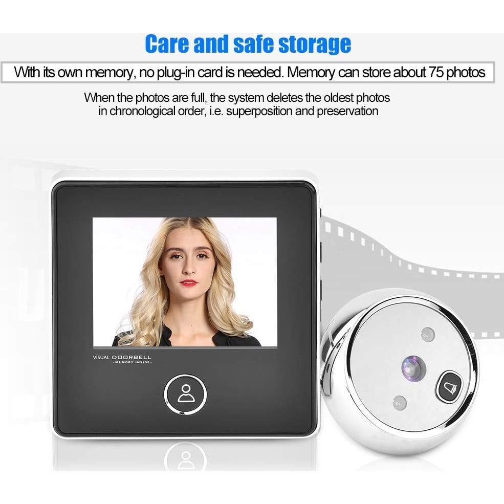 Visor Digital de Puerta Sonew 3" con Cámara IR 1MP